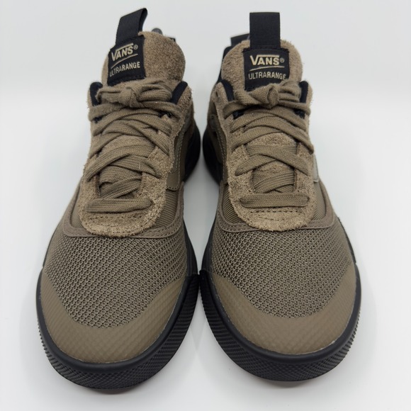 Vans Ultrarange Mesh Skateboard Sneaker Womens 8.5 8 1/2 Brown Black Low Lace Up - Picture 3 of 16